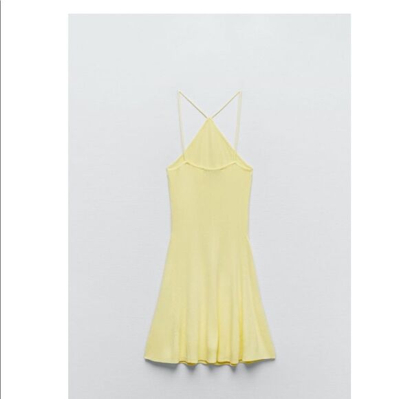 ZARA SKATER KNIT DRESS - Picture 4 of 4